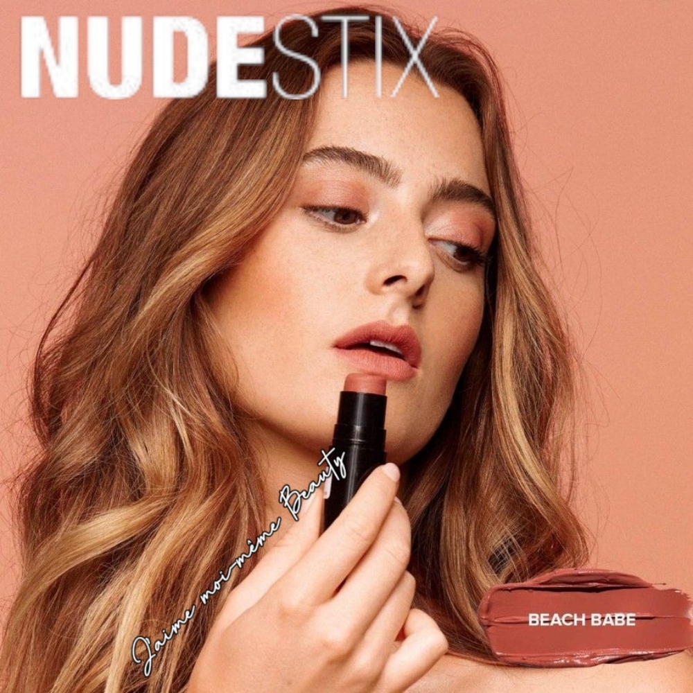 NUDESTIX Beach Babe Bronzing Cream Blush Stick (Rosy Bronze)
